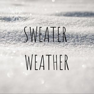 It’s sweater weather time loves!!! ❄️